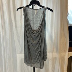 Free People Charcoal Sleeveless Top S